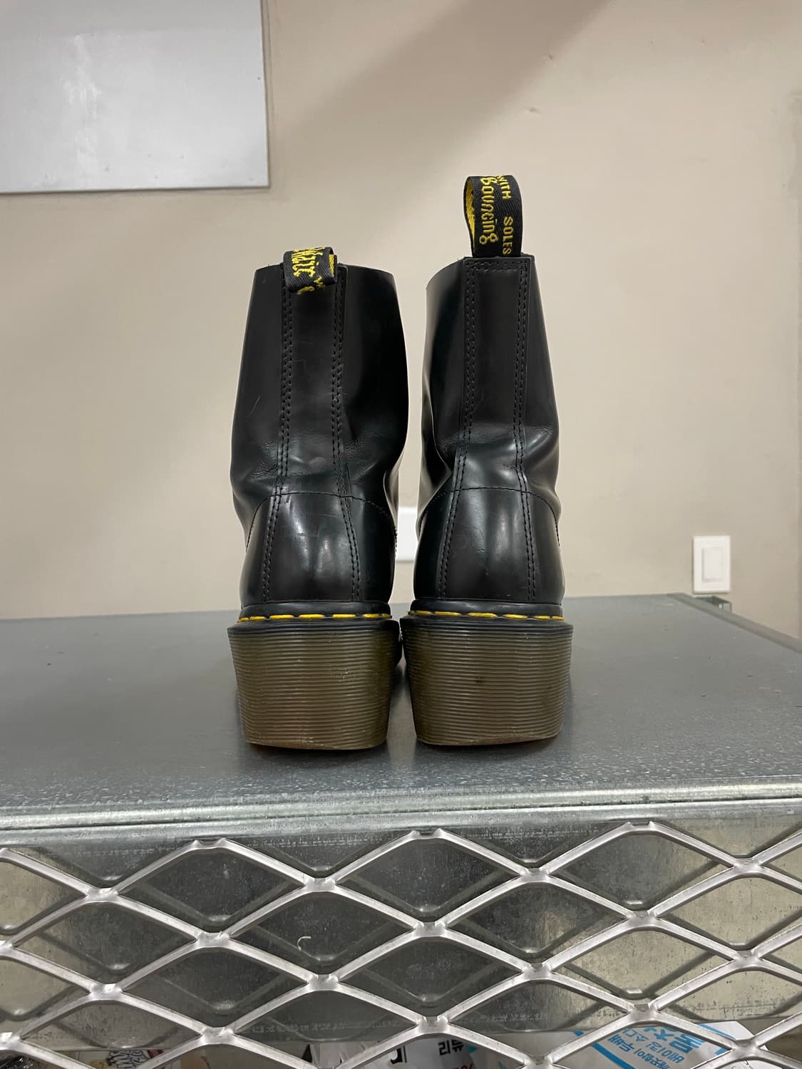 닥터마틴 클레먼시 가죽 힐 레이스업 UK4 (gr-4016) 상품이미지3