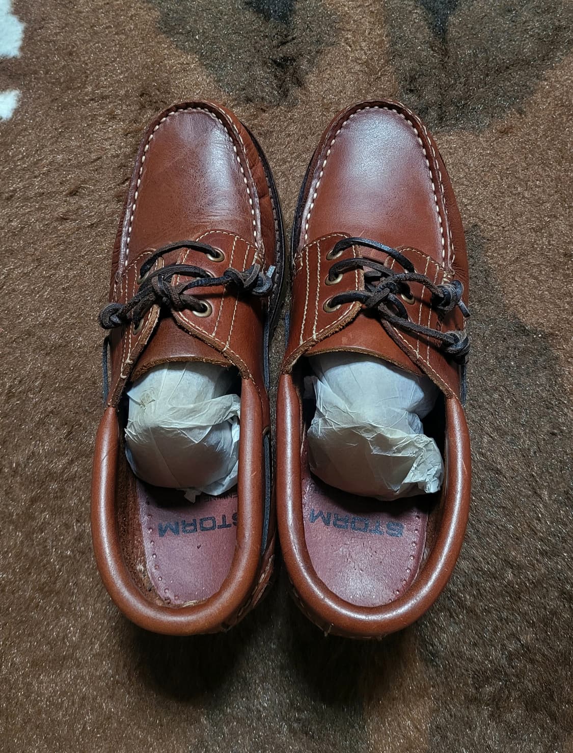 STORM 남성용 브라운 보트슈즈(280) 상품이미지4