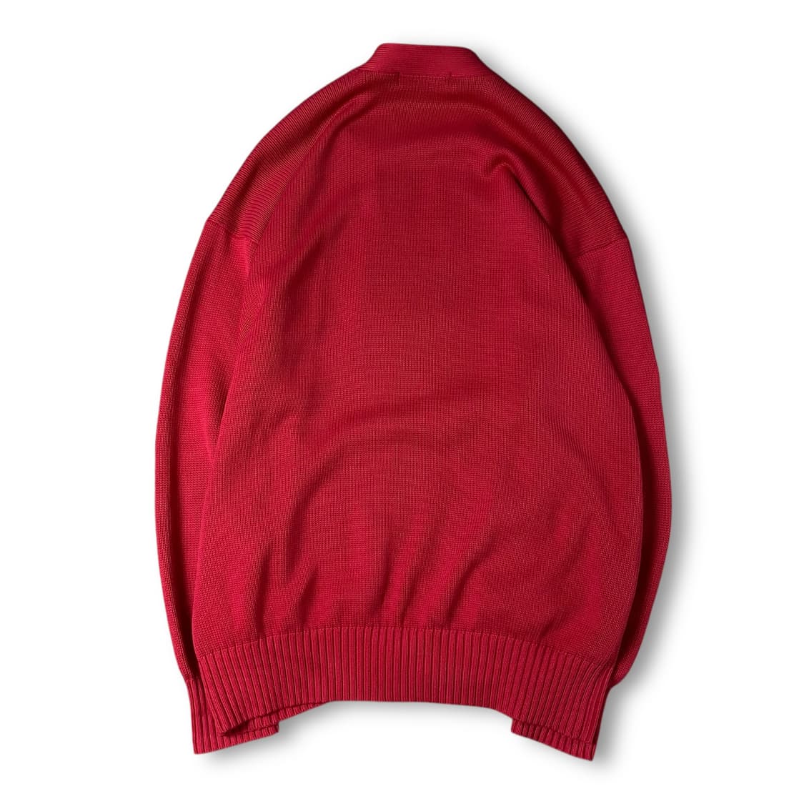 빈폴 레드 니트 롱 가디건 105 상품이미지3