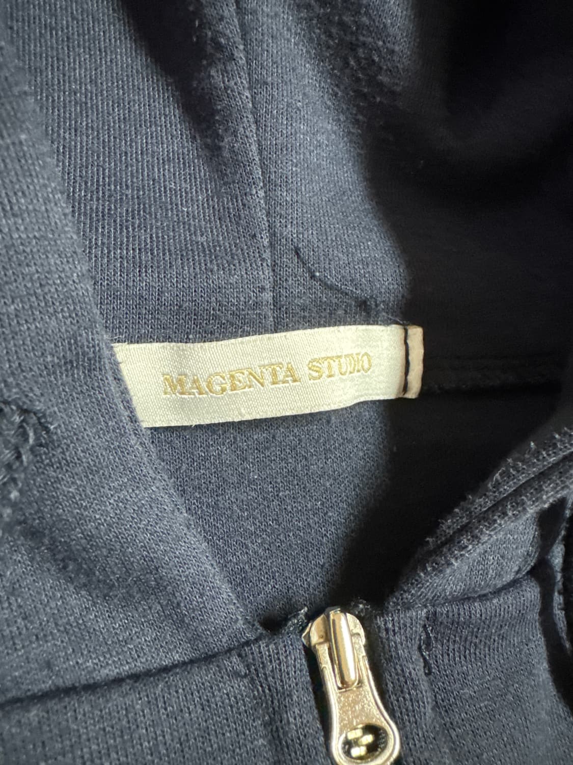 네이비 후드티 상품이미지3