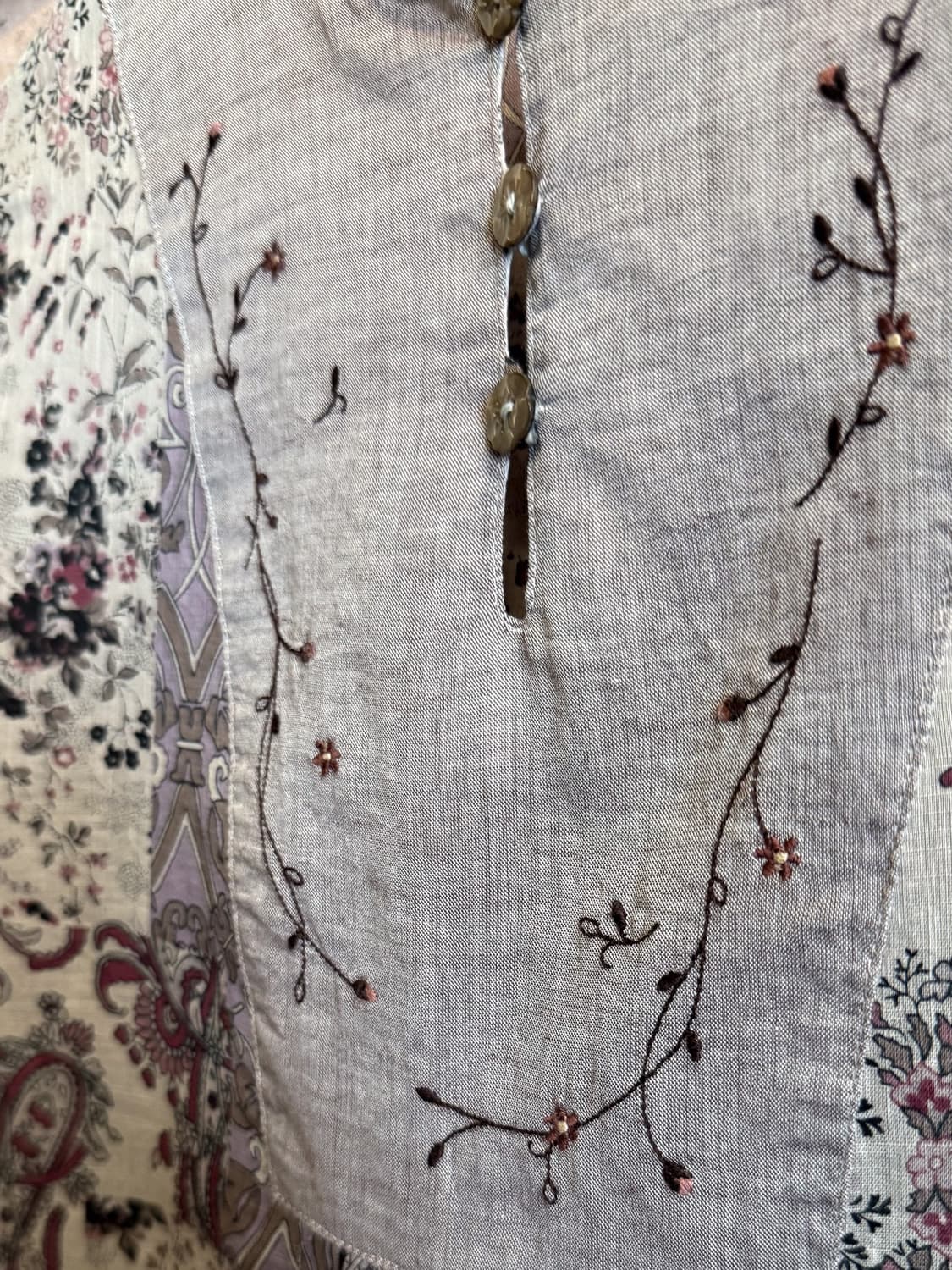 Paisley China Cara Blouse 0035 상품이미지4