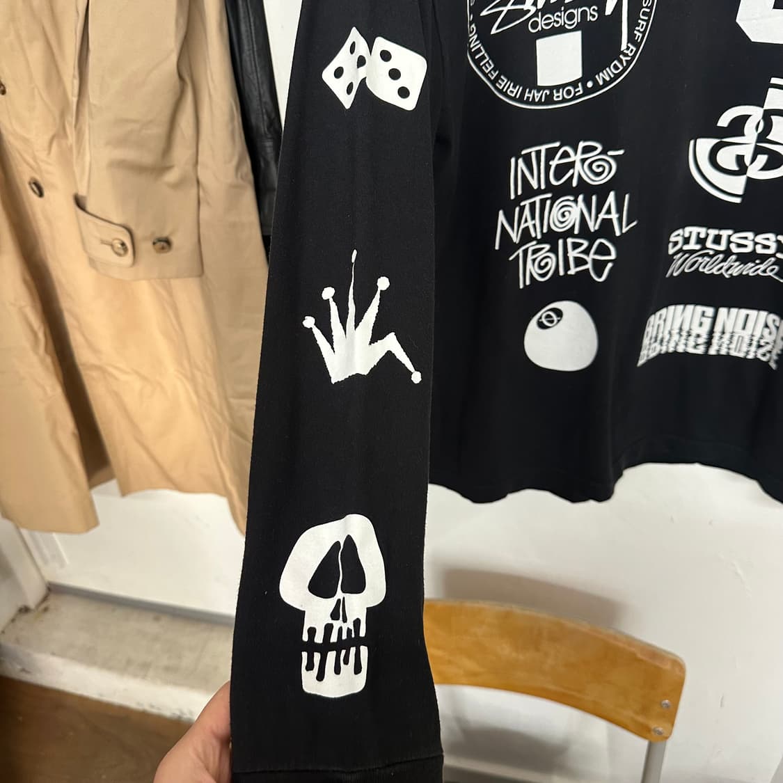 스투시 아카이브 멀티로고 롱슬리브 상품이미지5