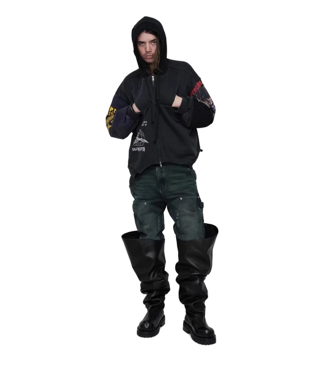 Protocol index THIGH HIGH BOOTS 상품이미지1