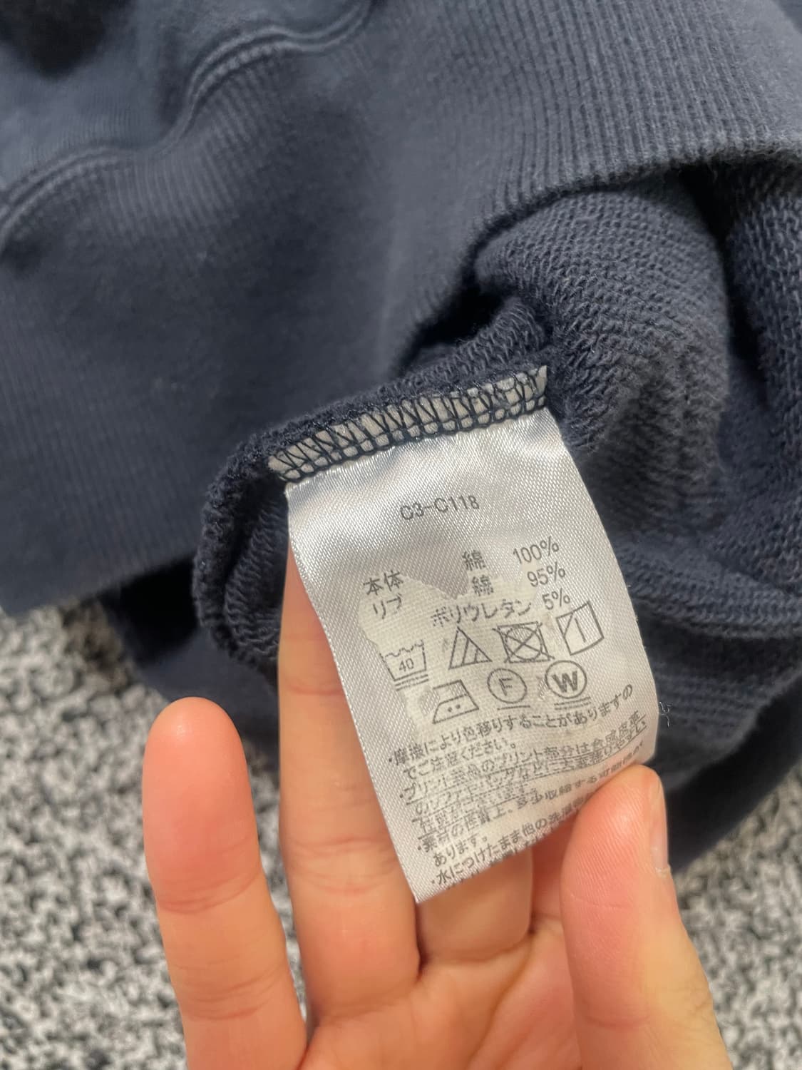 빈티지9. 챔피온 리버스위브 스몰로고 후드티 후디 스웻 블랙 상품이미지5