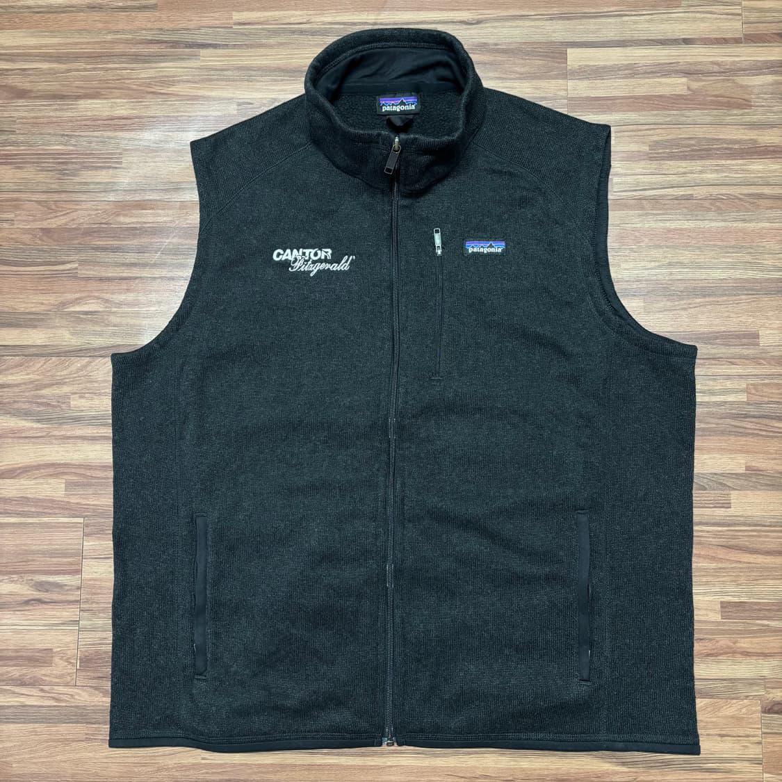 파타고니아 다크 그레이 플리스 후리스 베스트 xxl 상품이미지1