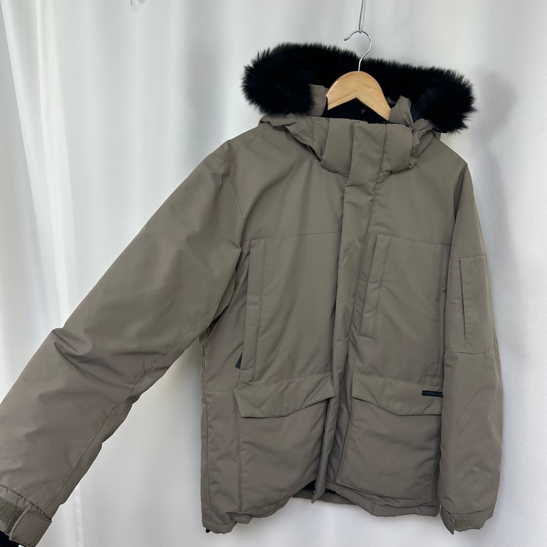  더레드페이스 남자 패딩점퍼 여우퍼 오리털 최상 110 상품이미지2