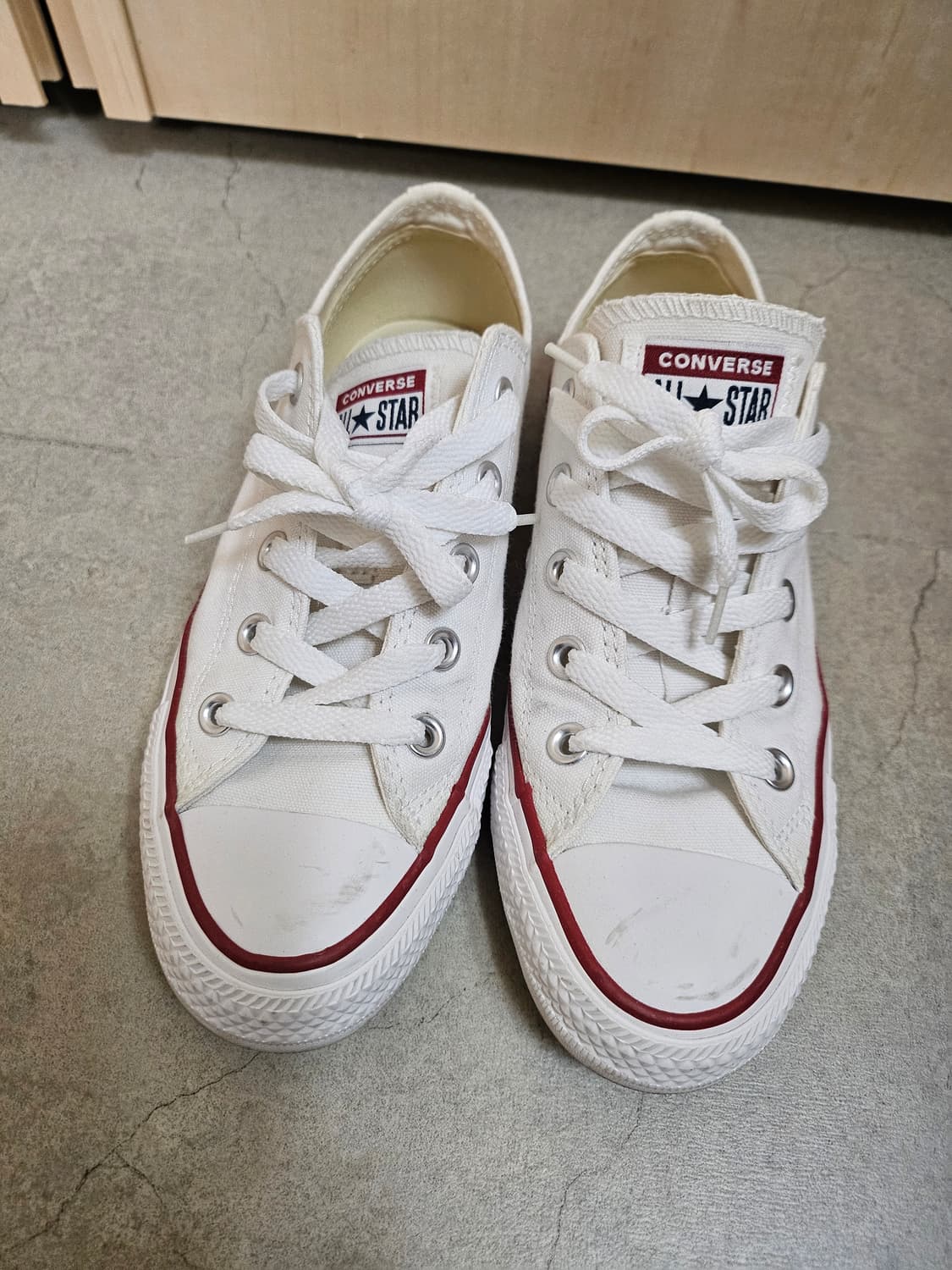 컨버스 올스타 흰색 스니커즈 230 상품이미지1