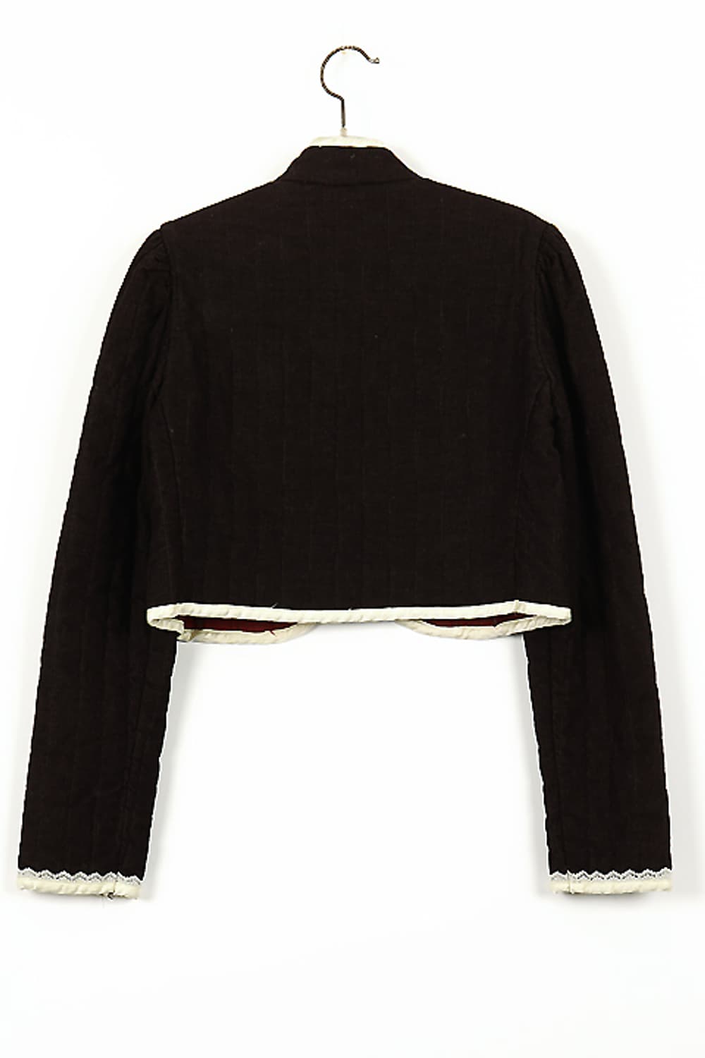 70's GUNNIE SAX 코듀로이 퀼팅 거니섹투피스 미국빈티지드레스 상품이미지3