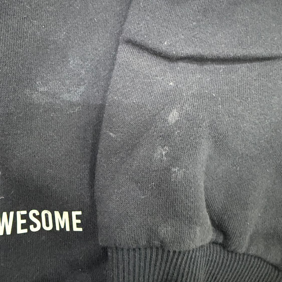 105 디스커버리 빅로고 기모 맨투맨 0129T1 상품이미지3