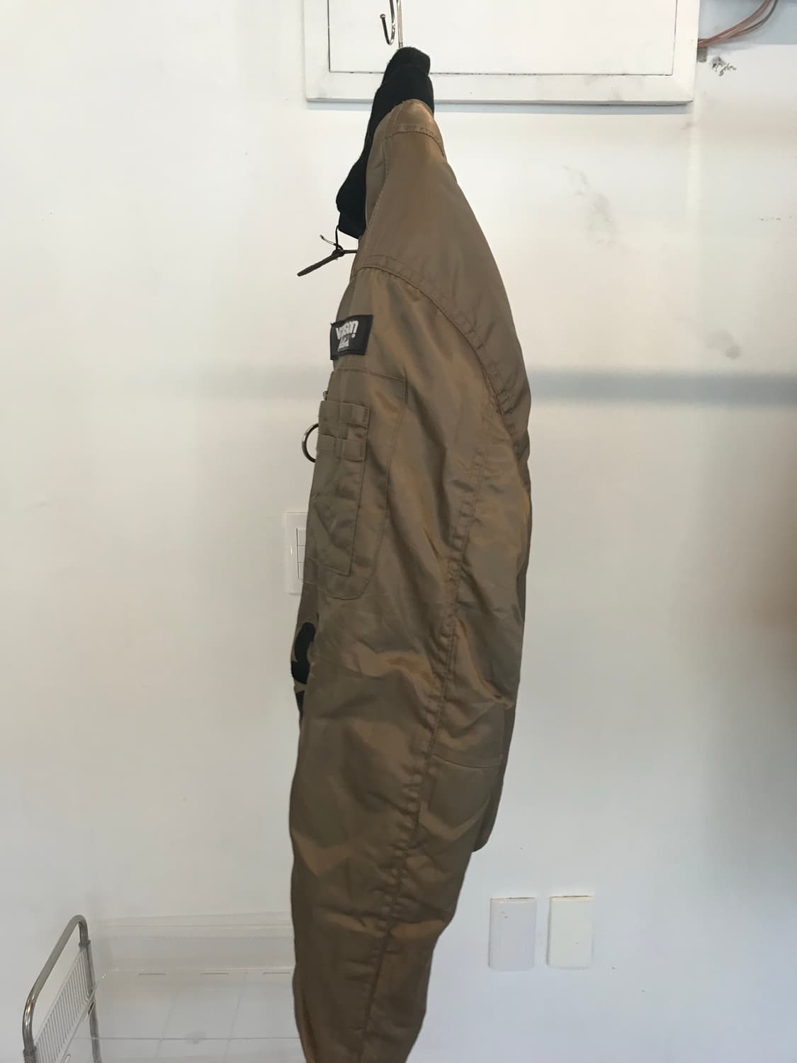 Vanson Patch Nylon Bomber Jacket 상품이미지3