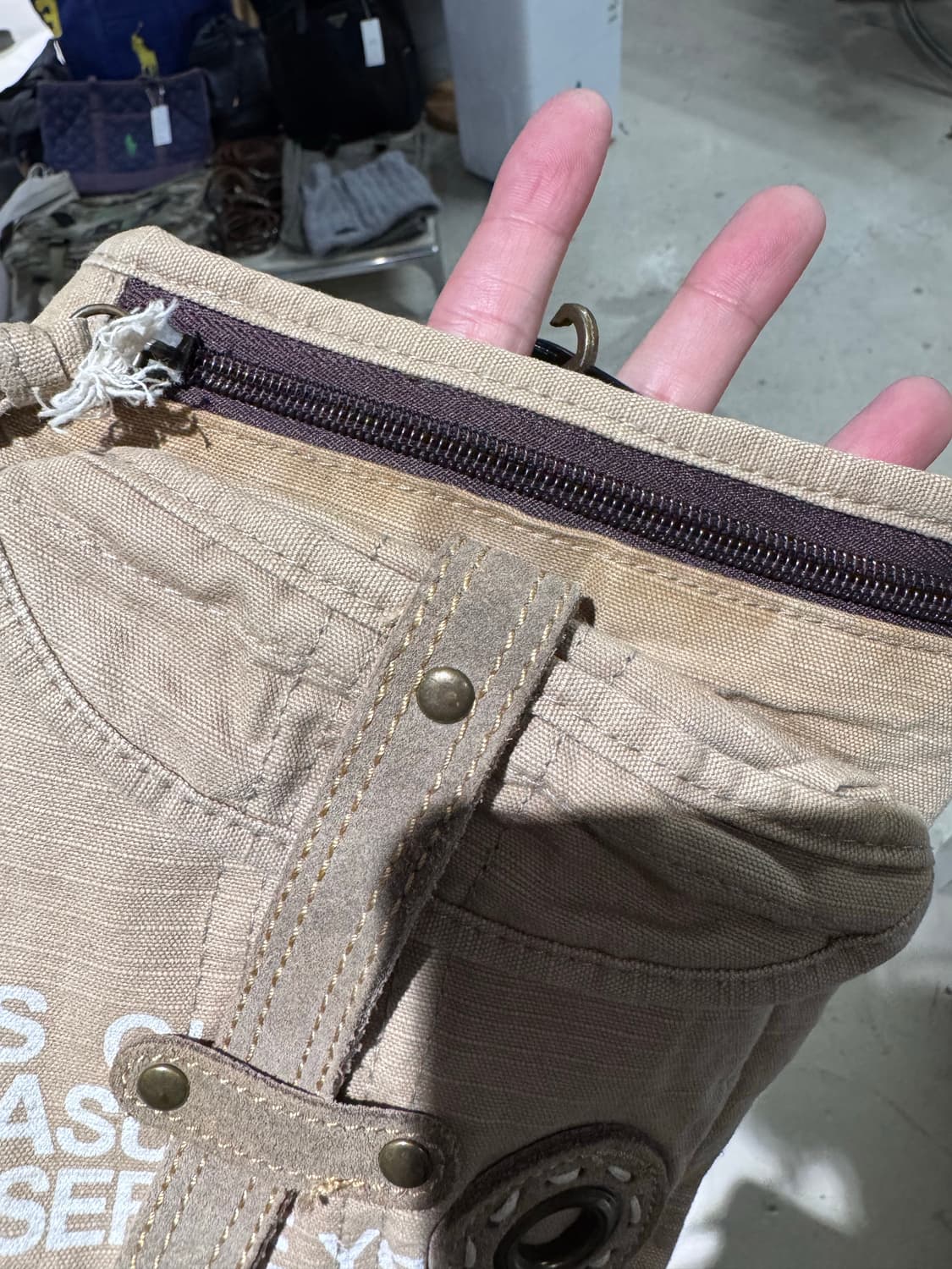 TOP House 밀리터리 크로스백  상품이미지8