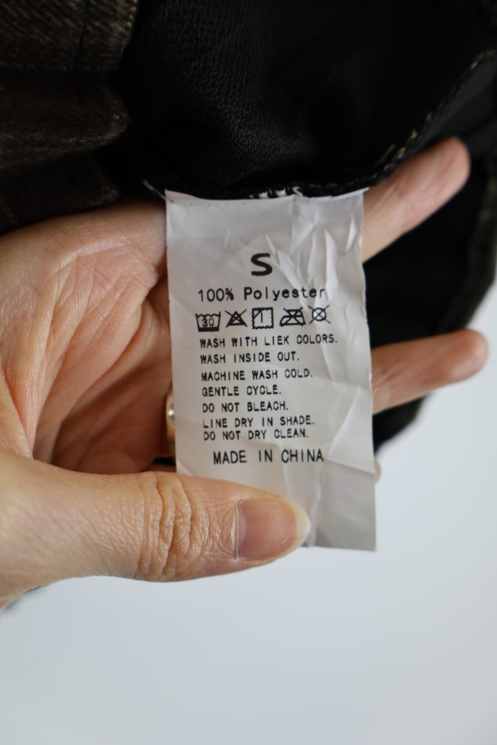 Vtg Poly CheckedMini Skirts 상품이미지8