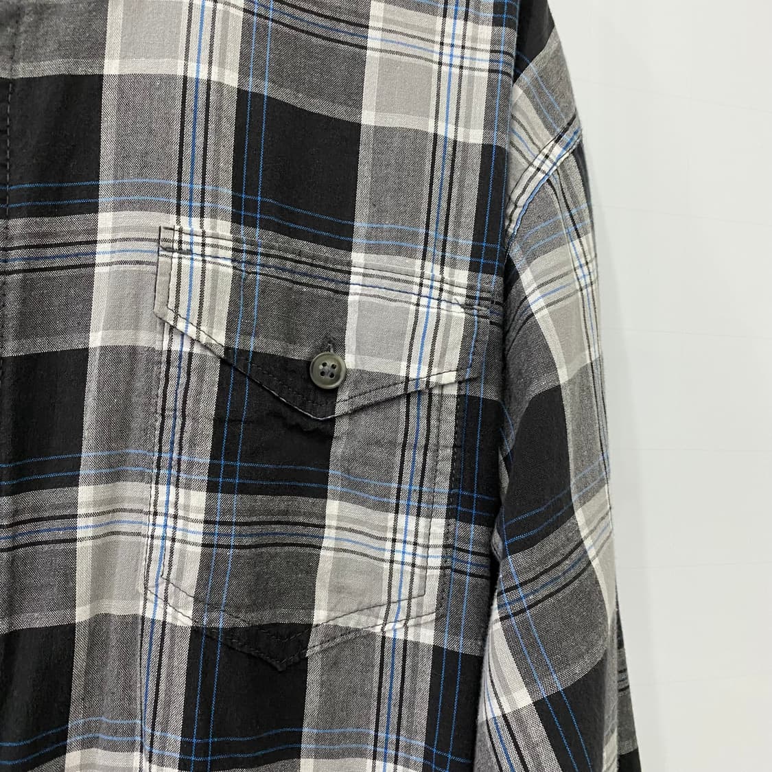 Wrangler 체크 긴팔셔츠(2XL) 상품이미지4