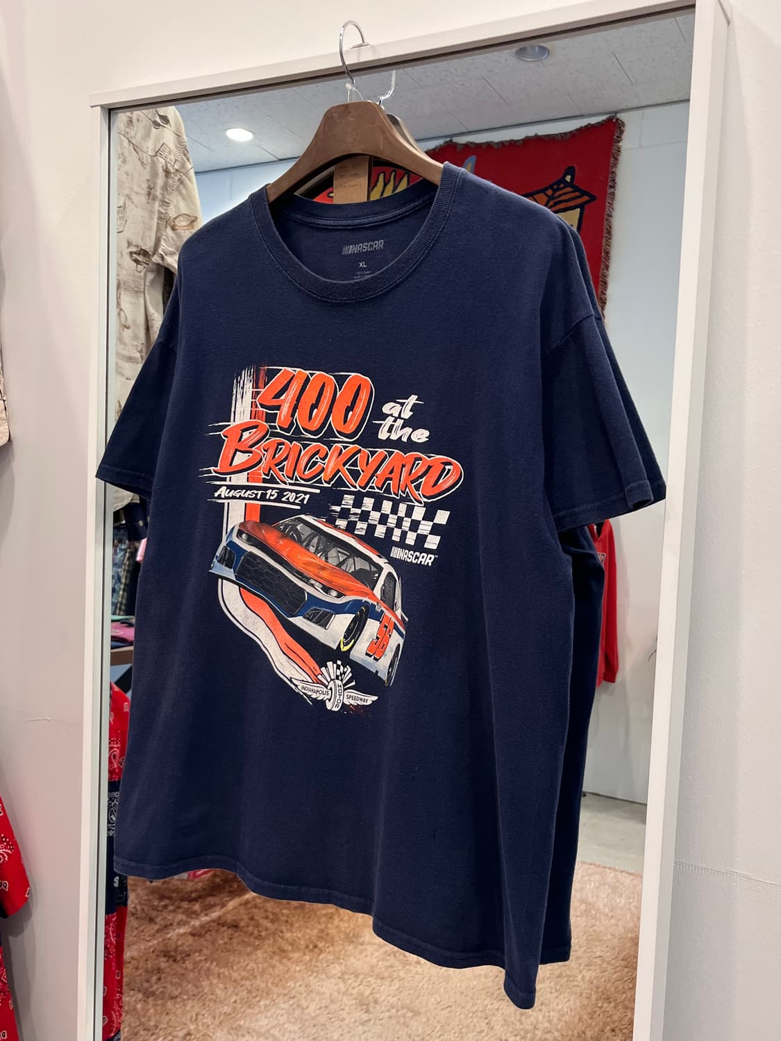 Nascar 나스카 레이싱 프린팅 반팔 티셔츠 상품이미지1