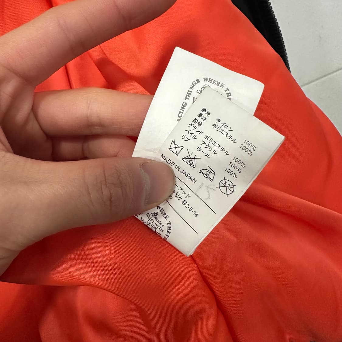 더블탭스 MA-1 항공점퍼 상품이미지8