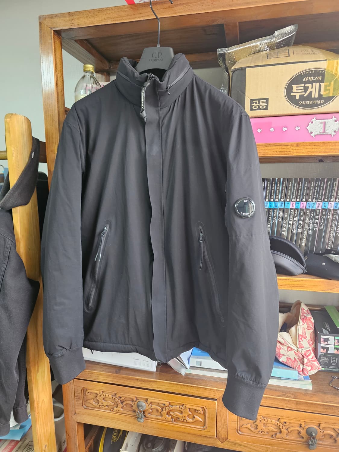 기본 모델 70만구매 정품. 씨피 CP컴퍼니 Pro-Tek 패딩 자켓 나 상품이미지1