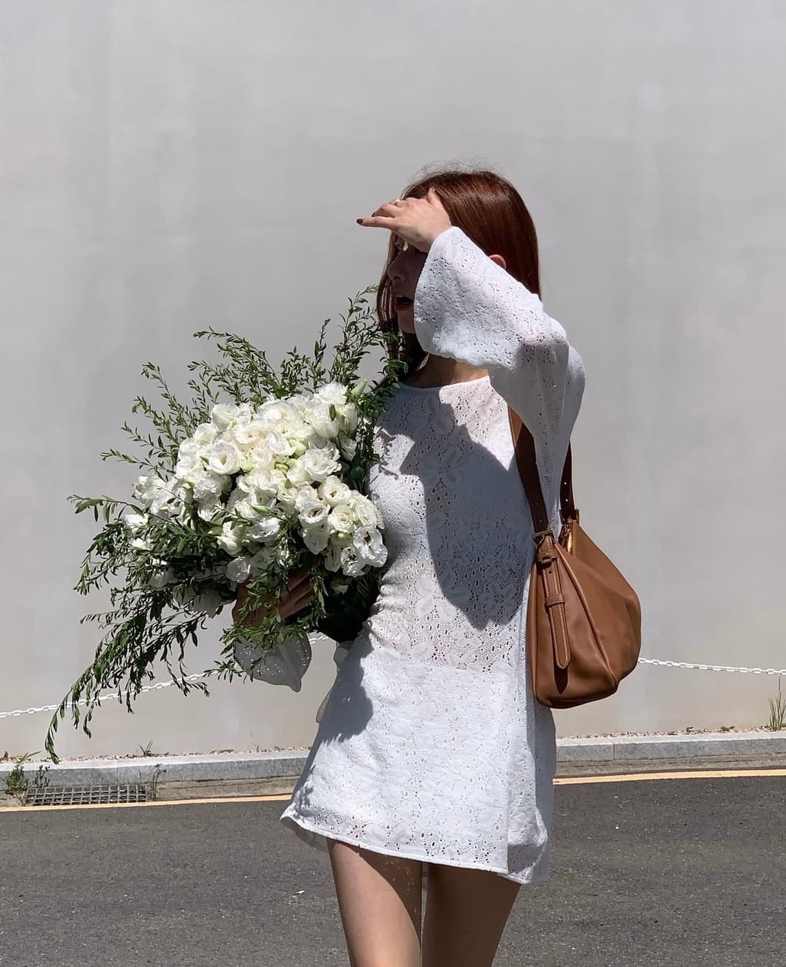 <1회 착용🖤> 누아누 니트 원피스 / Cara Mini Dress 상품이미지1