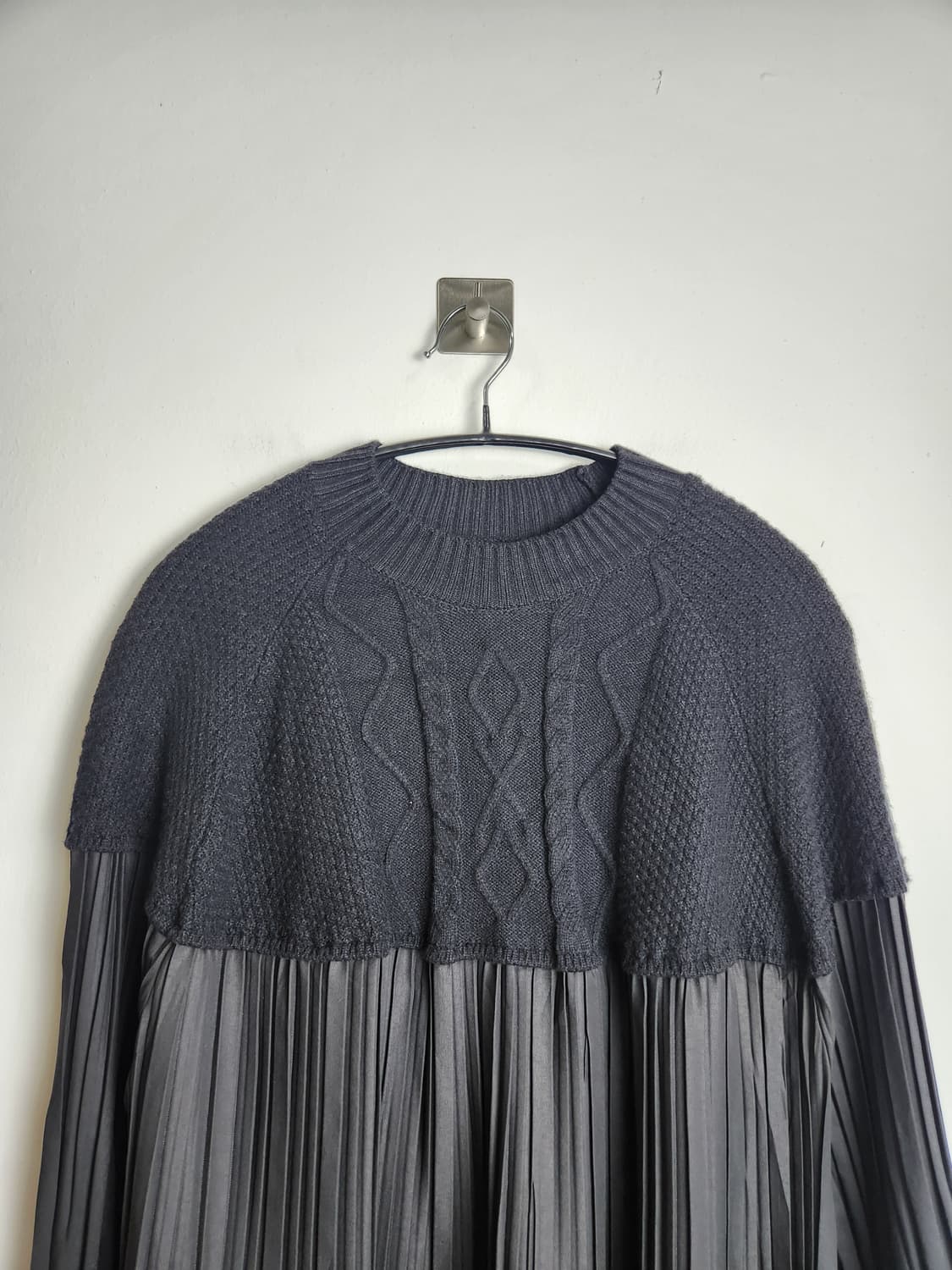 플리츠 니트  블라우스 상품이미지8