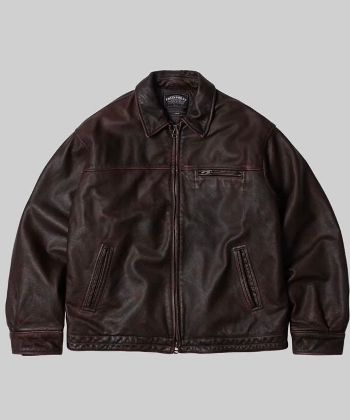 프리즘 웍스 Destroyed cowhide 가죽자켓  상품이미지5