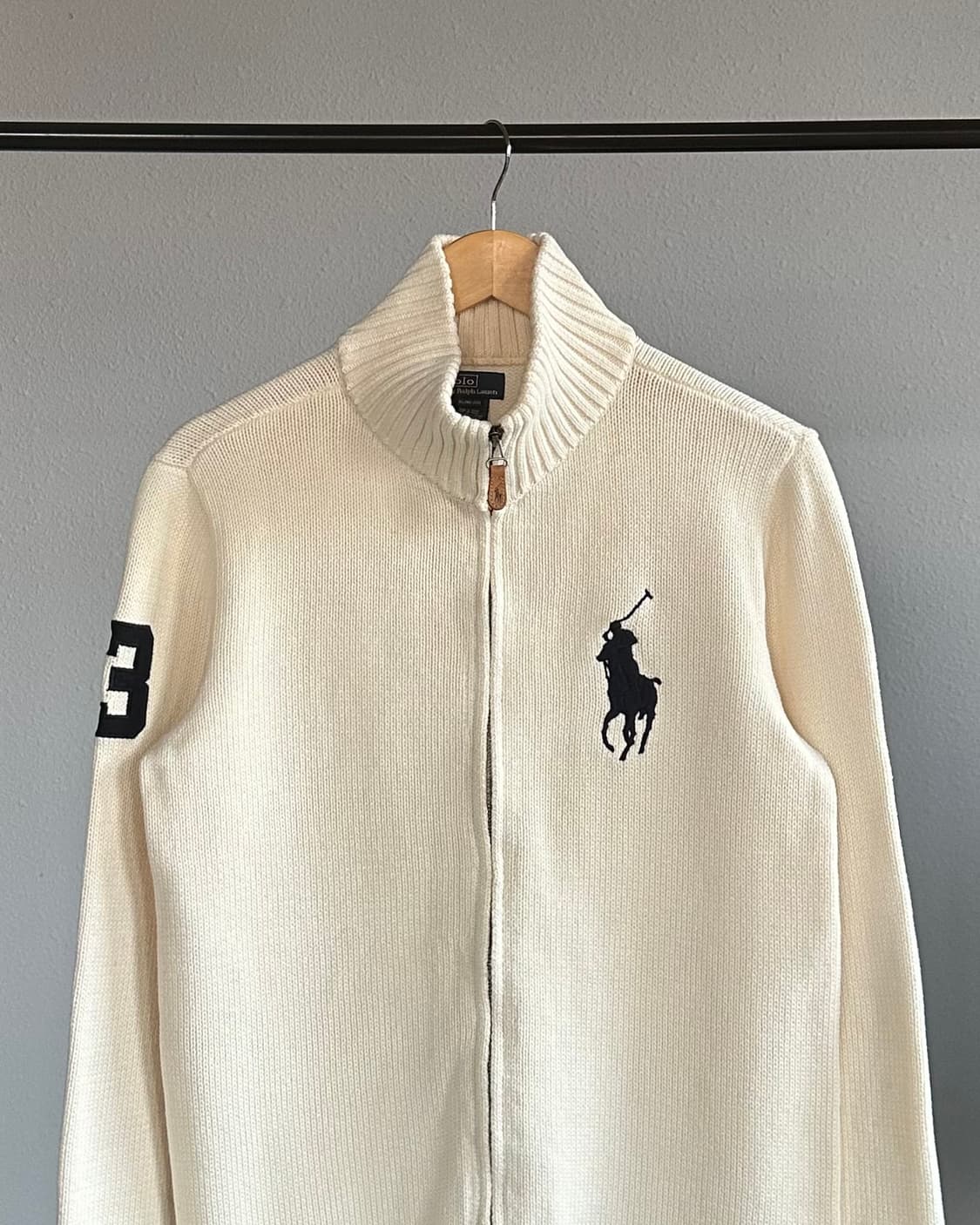 [XL]폴로 랄프로렌 빅포니 니트 집업 상품이미지2