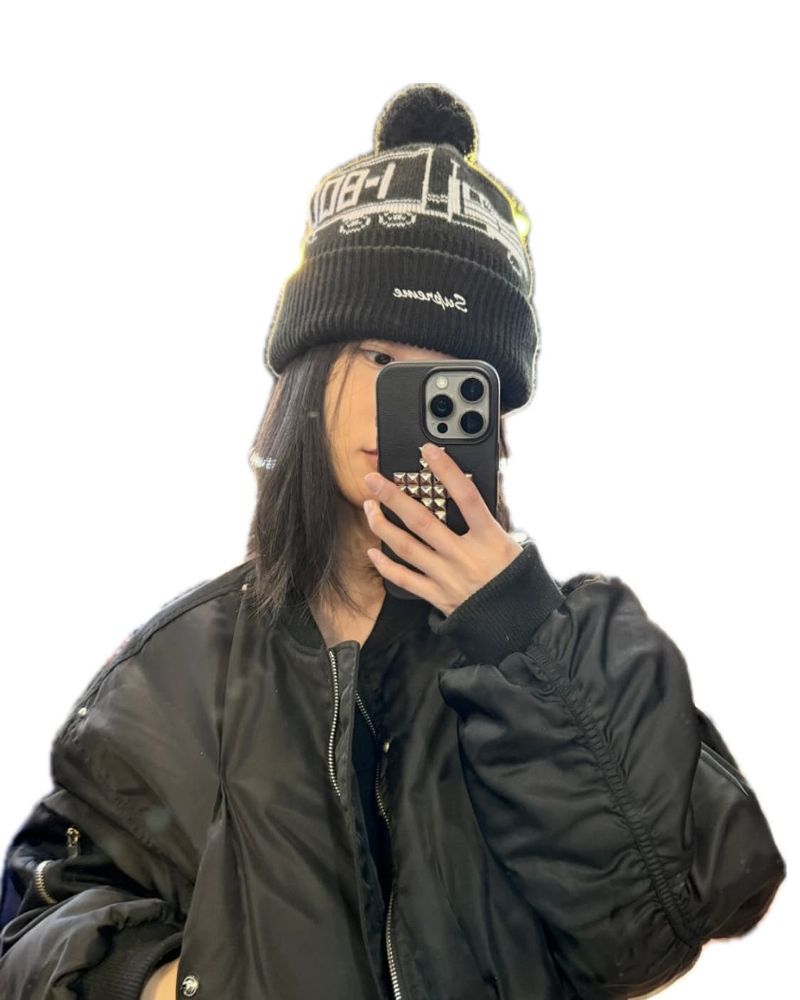 슈프림 18 휠러 비니 블랙 - 23FW 상품이미지3