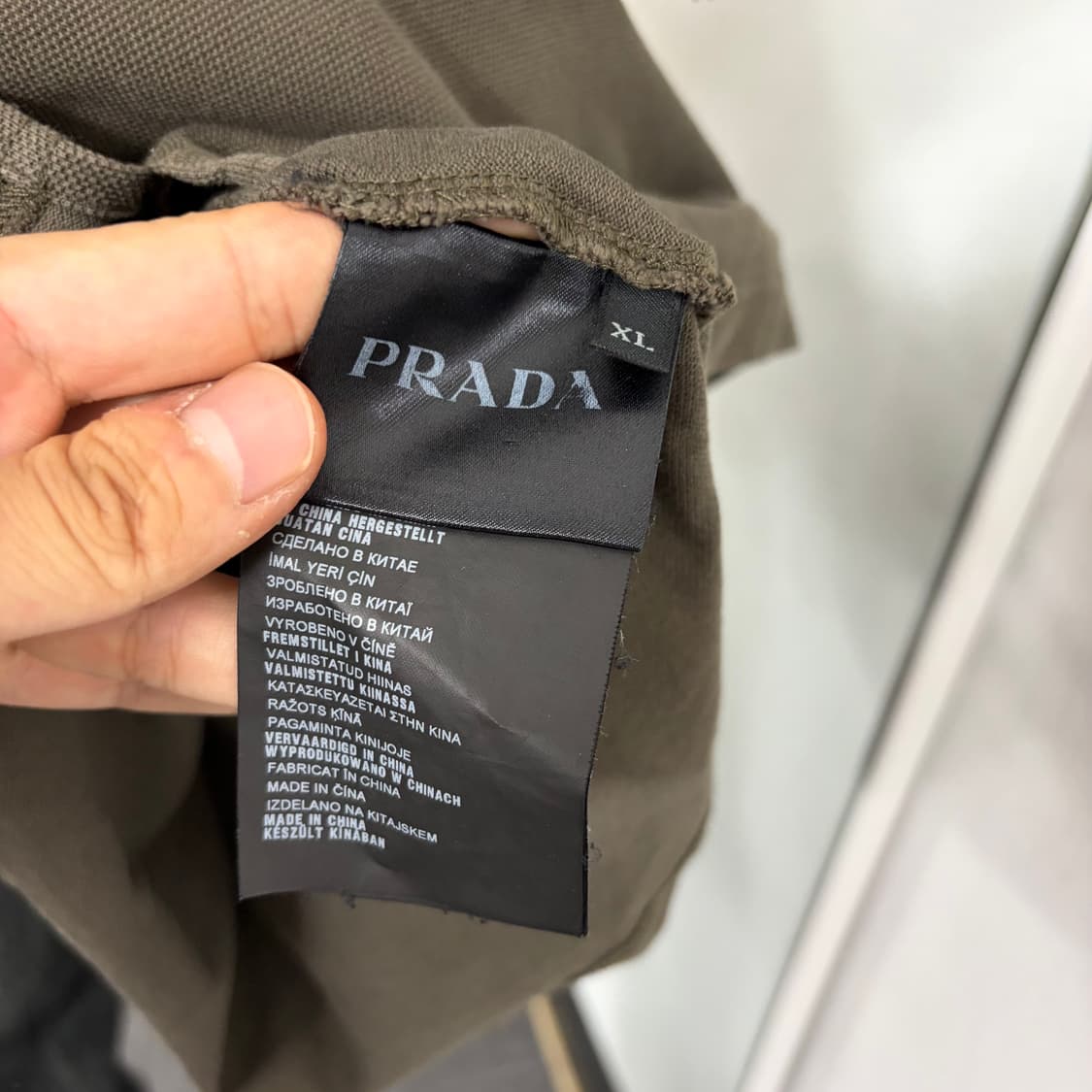 프라다 리네아로사 폴로 반팔 티셔츠 상품이미지8