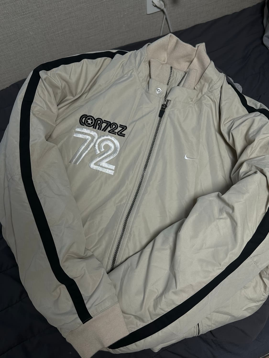 00s 나이키 빈티지 워크자켓 점퍼 퀄팅 패딩 스우시 상품이미지1