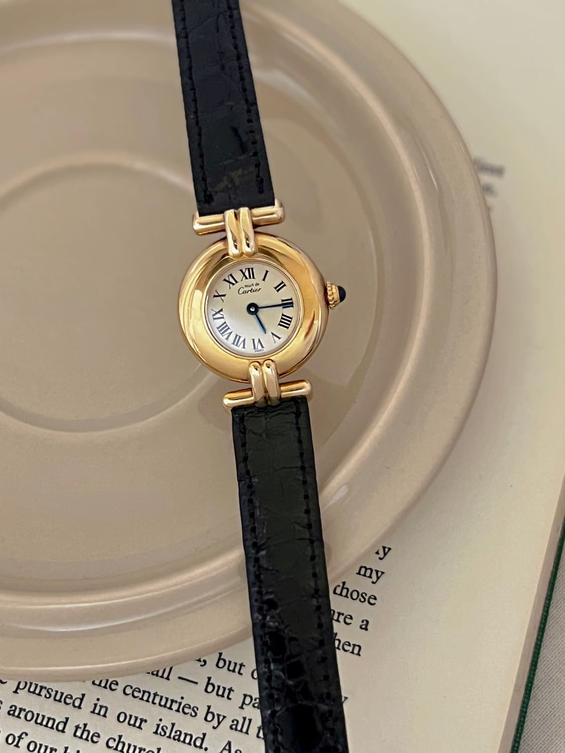까르띠에 머스트 꼴리제  시계 / 정품감정서 . 케어 상품이미지5
