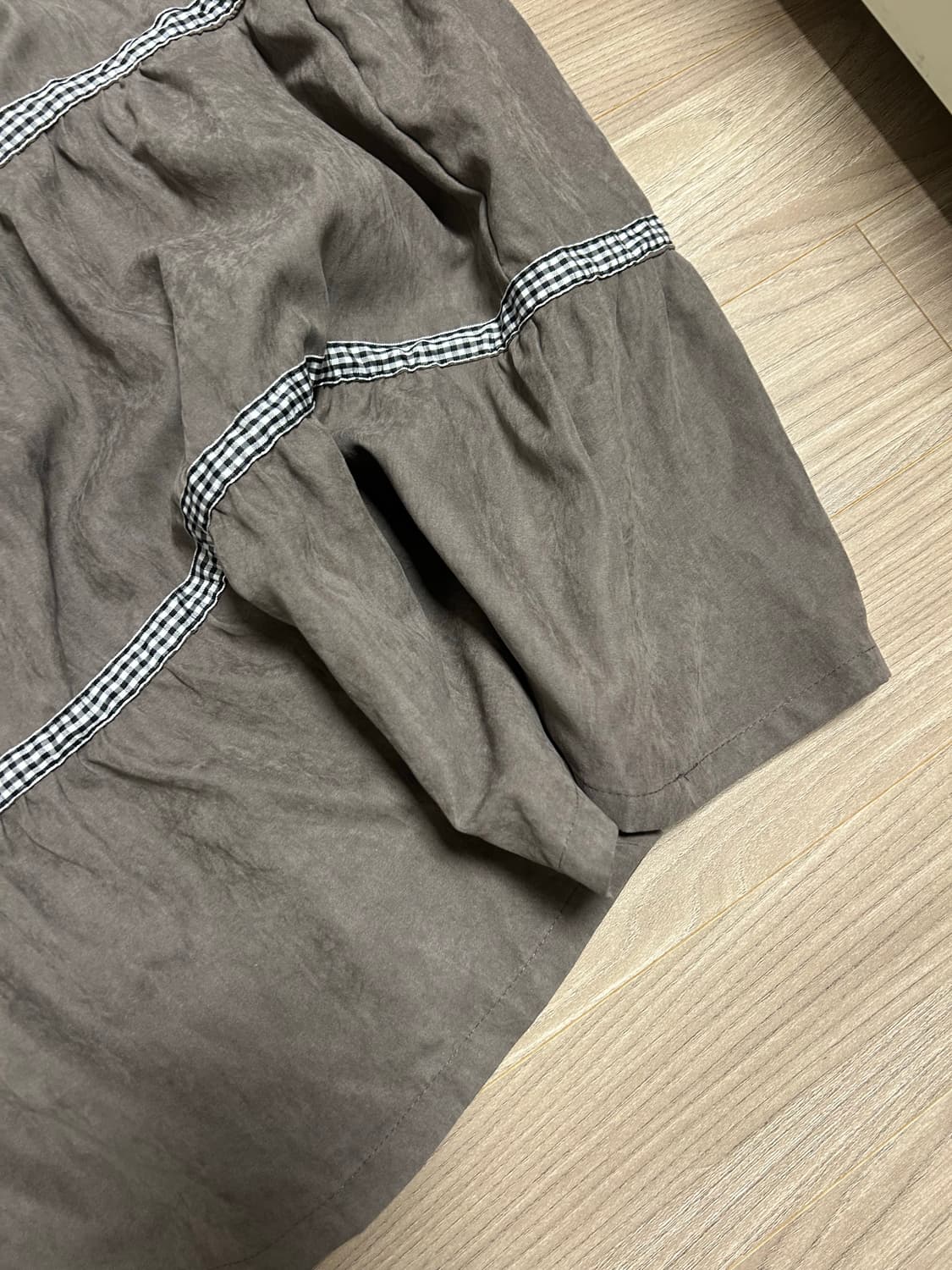 Aeae 체크미디스커트 상품이미지3