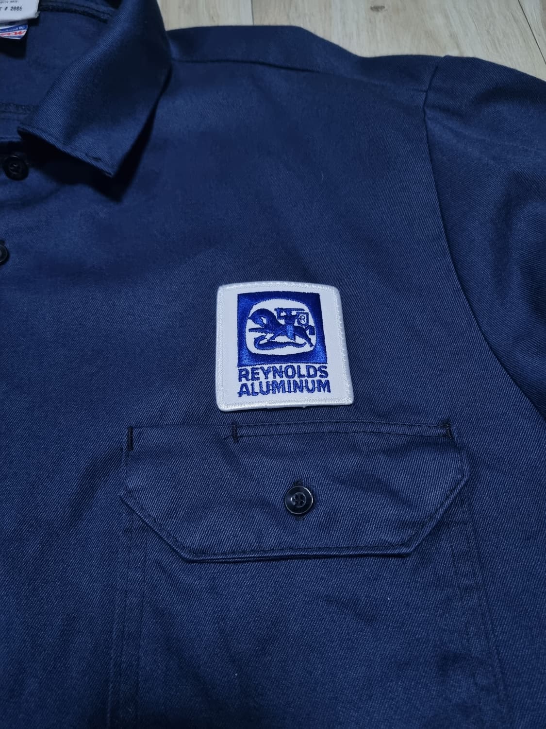 비넥스 FR 워크셔츠 네이비 XL 상품이미지3