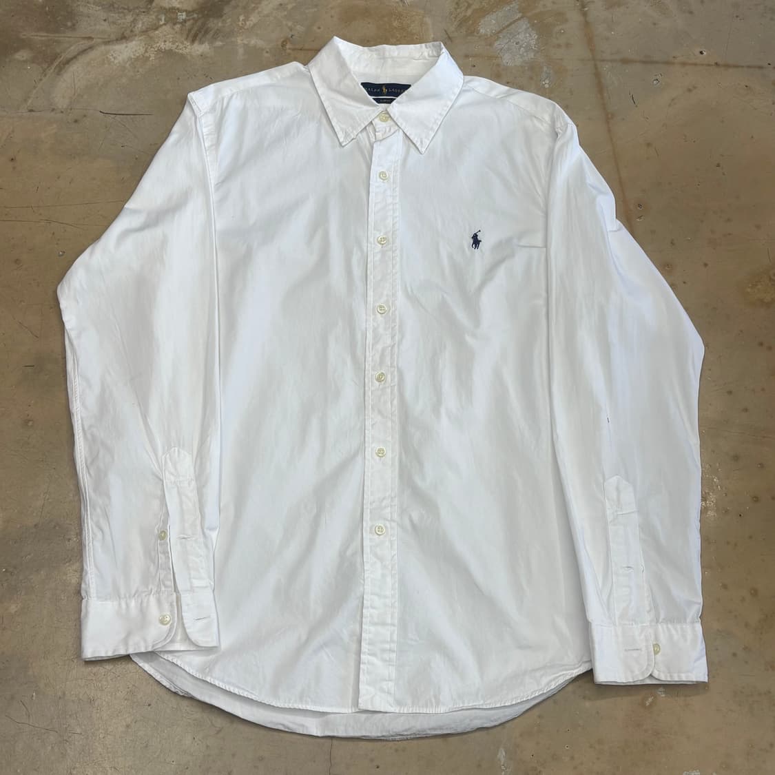 L 폴로랄프로렌 슬림핏 화이트 셔츠 상품이미지2