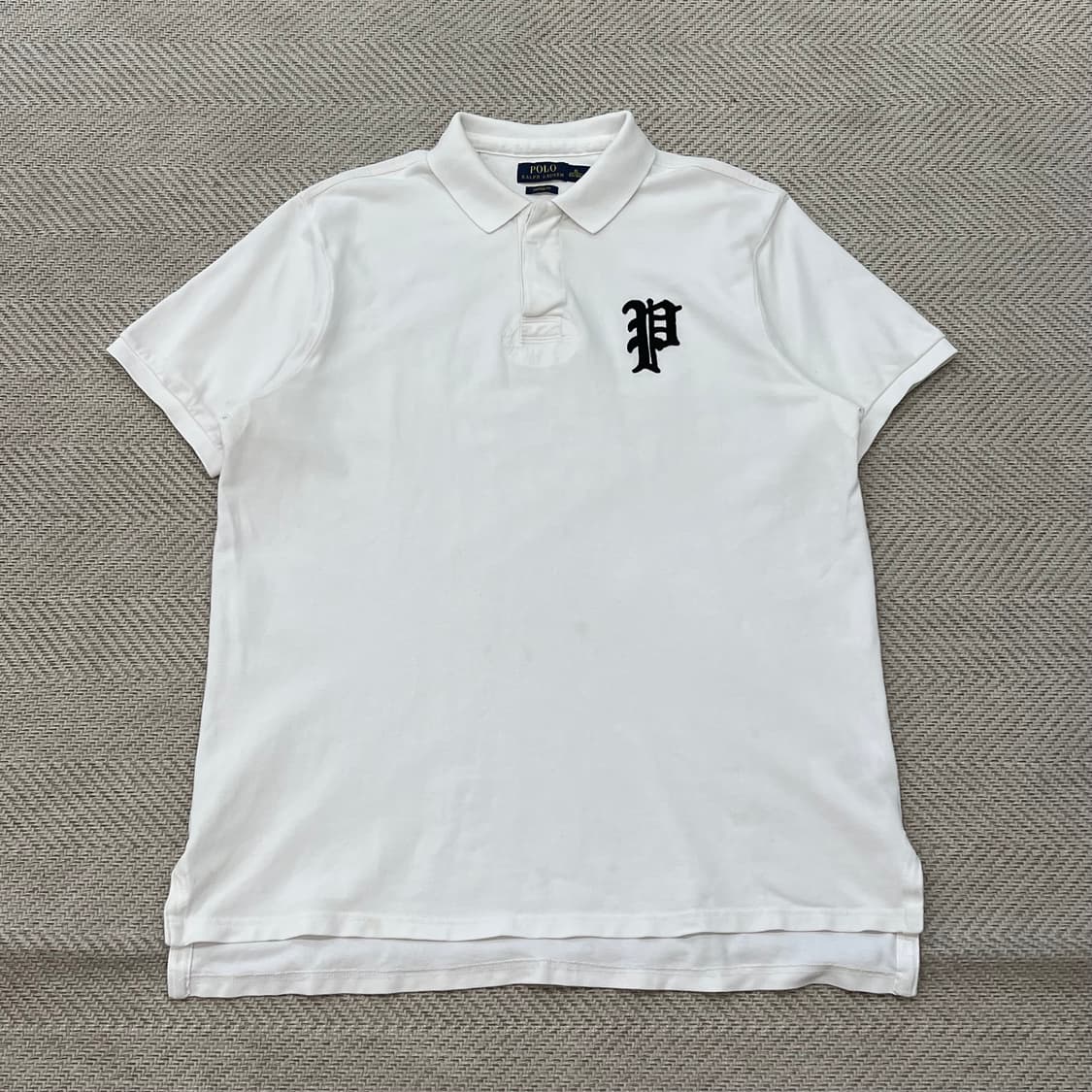 폴로 랄프로렌 자수 카라반팔티 r3273 상품이미지1