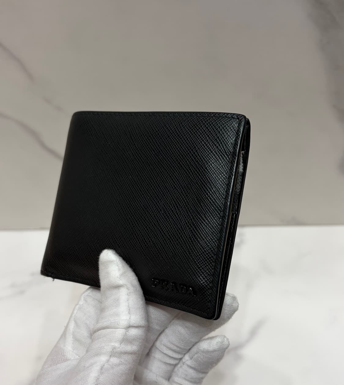 [정품] 프라다 사피아노 투톤 반지갑 상품이미지8