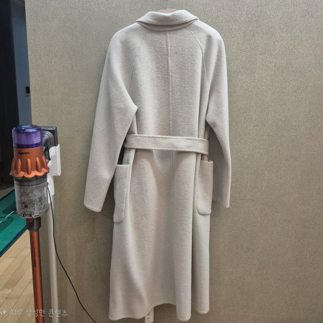 나이스클랍 핸드메이드 롱코트 상품이미지2