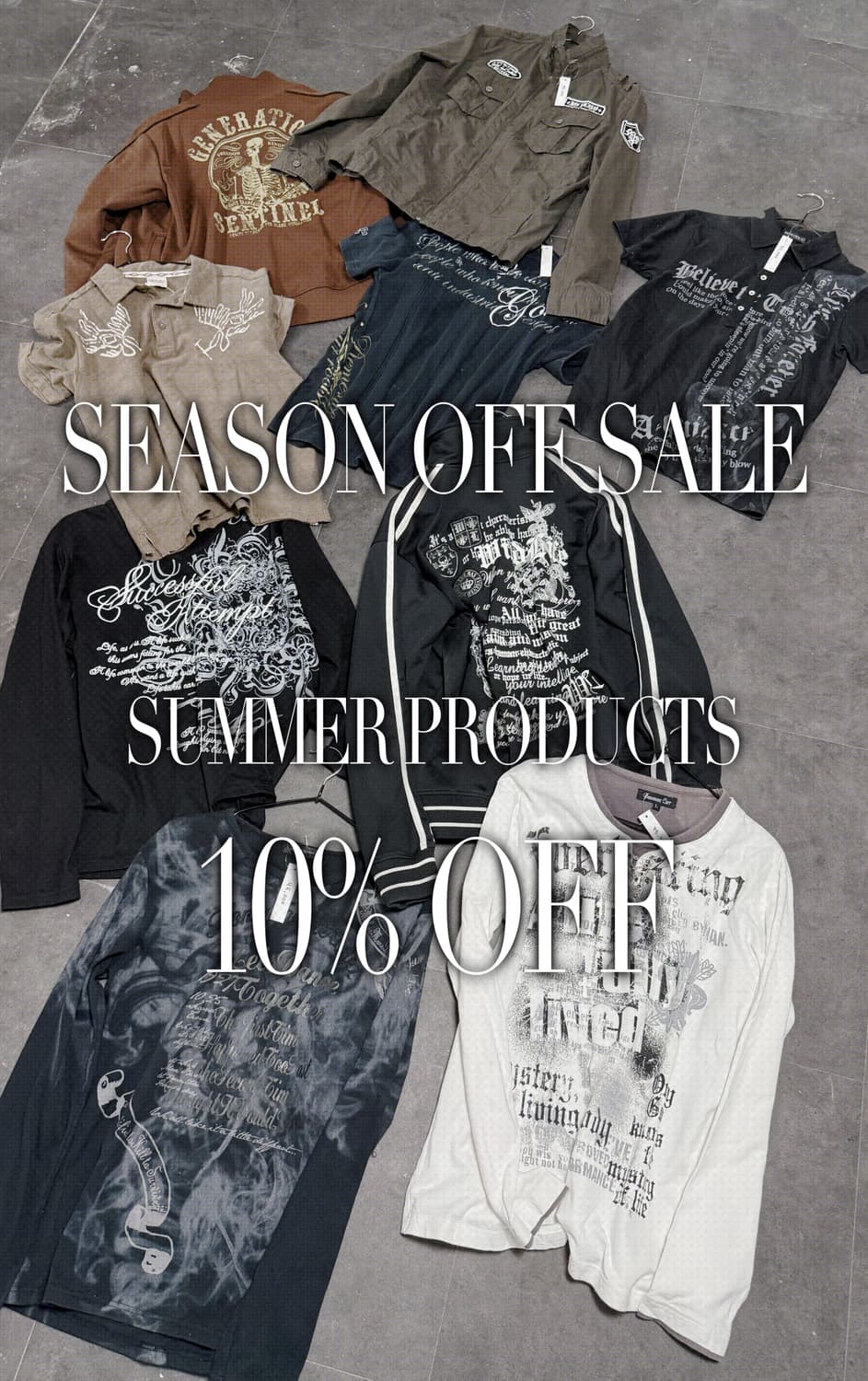 SEASON OFF SALE  Summer Produts 10% Off 상품이미지1