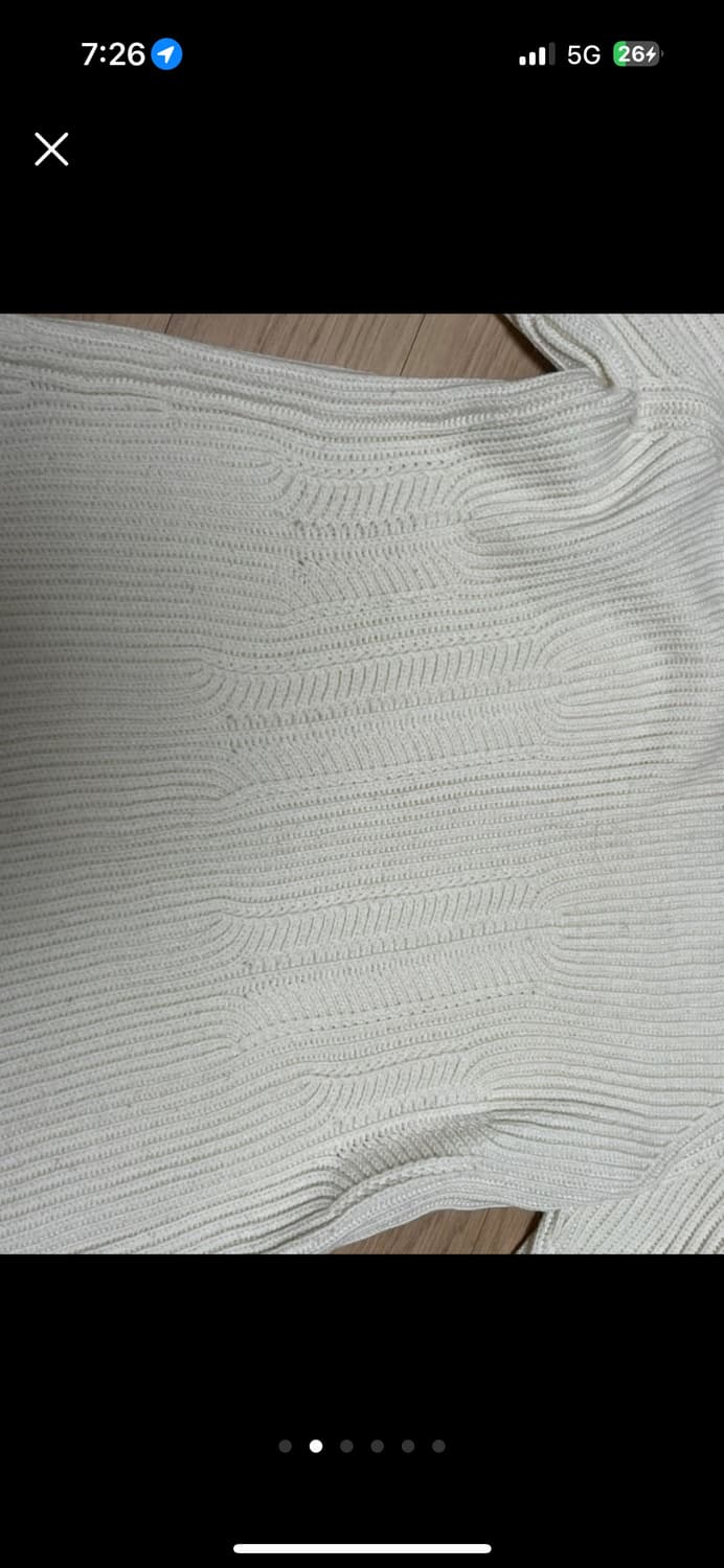 질샌더(navy라인) 니트 상품이미지2