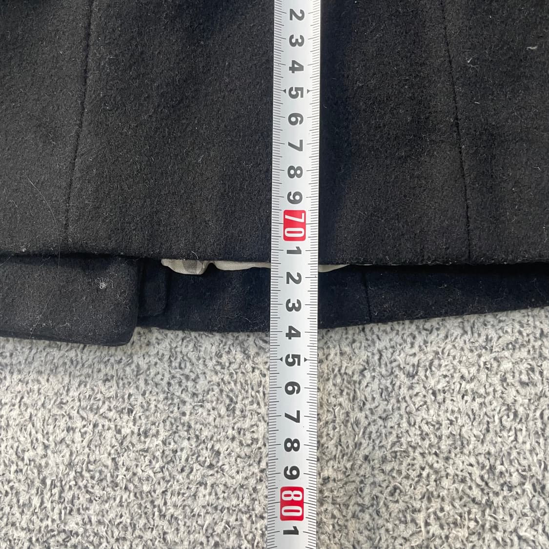 0 오즈세컨 여성 여우털 울 코트 0304S1 상품이미지5