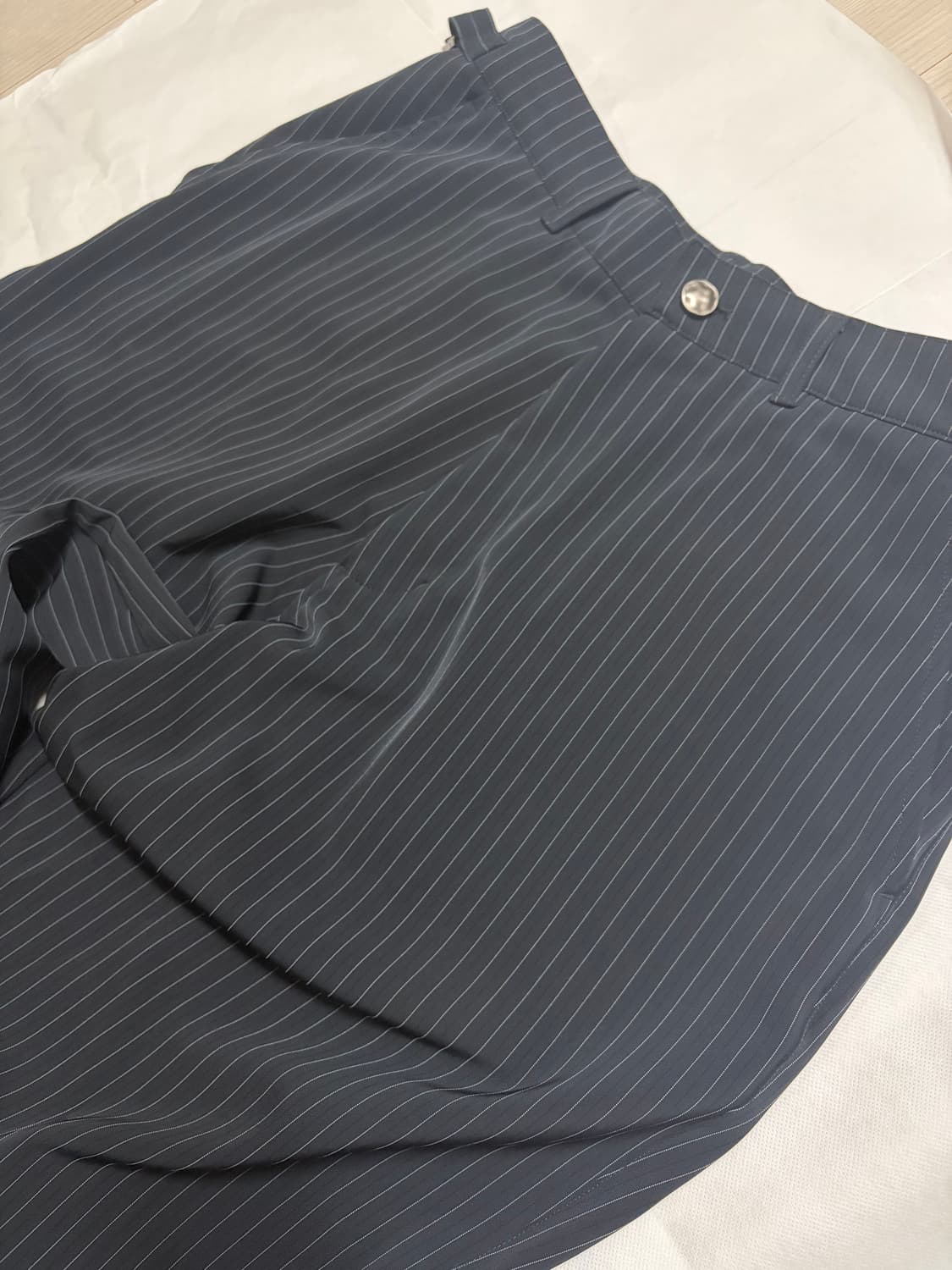 해칭룸 아머 팬츠 스트라이프 네이비 3사이즈 상품이미지6