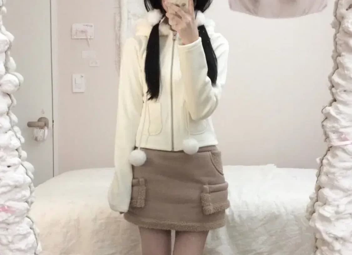 스너그 마시멜로 치마 상품이미지1