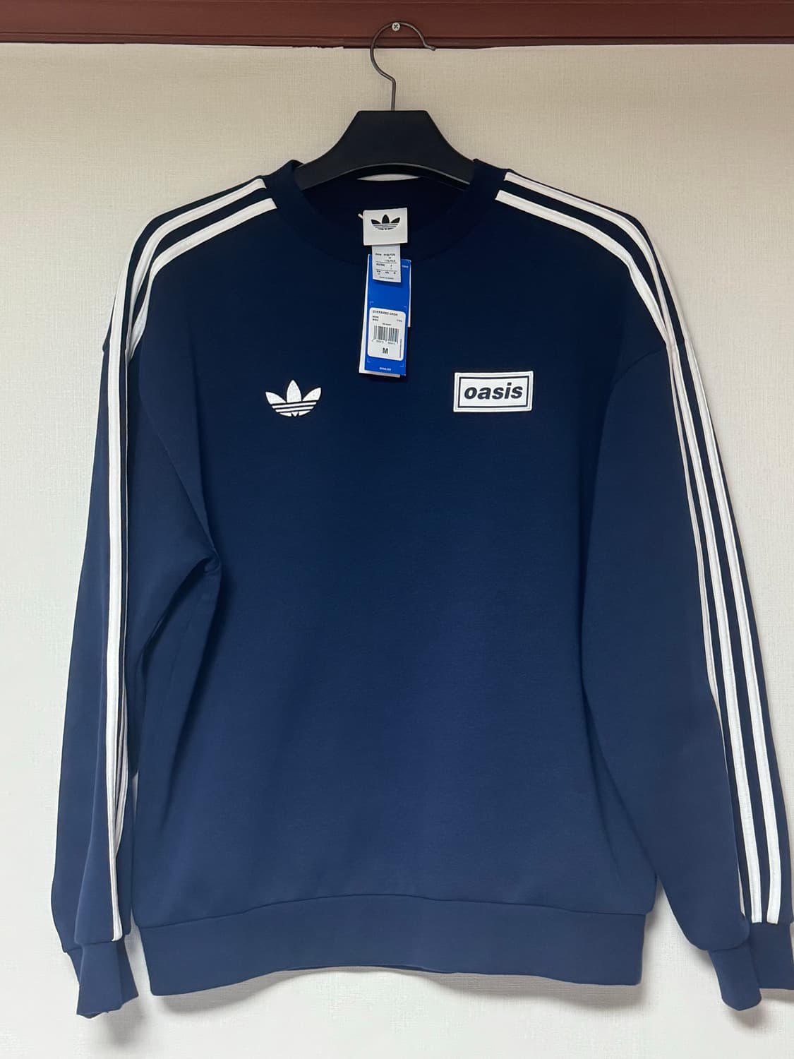 아이다스 오아시스 맨투맨 네이비 M 상품이미지1