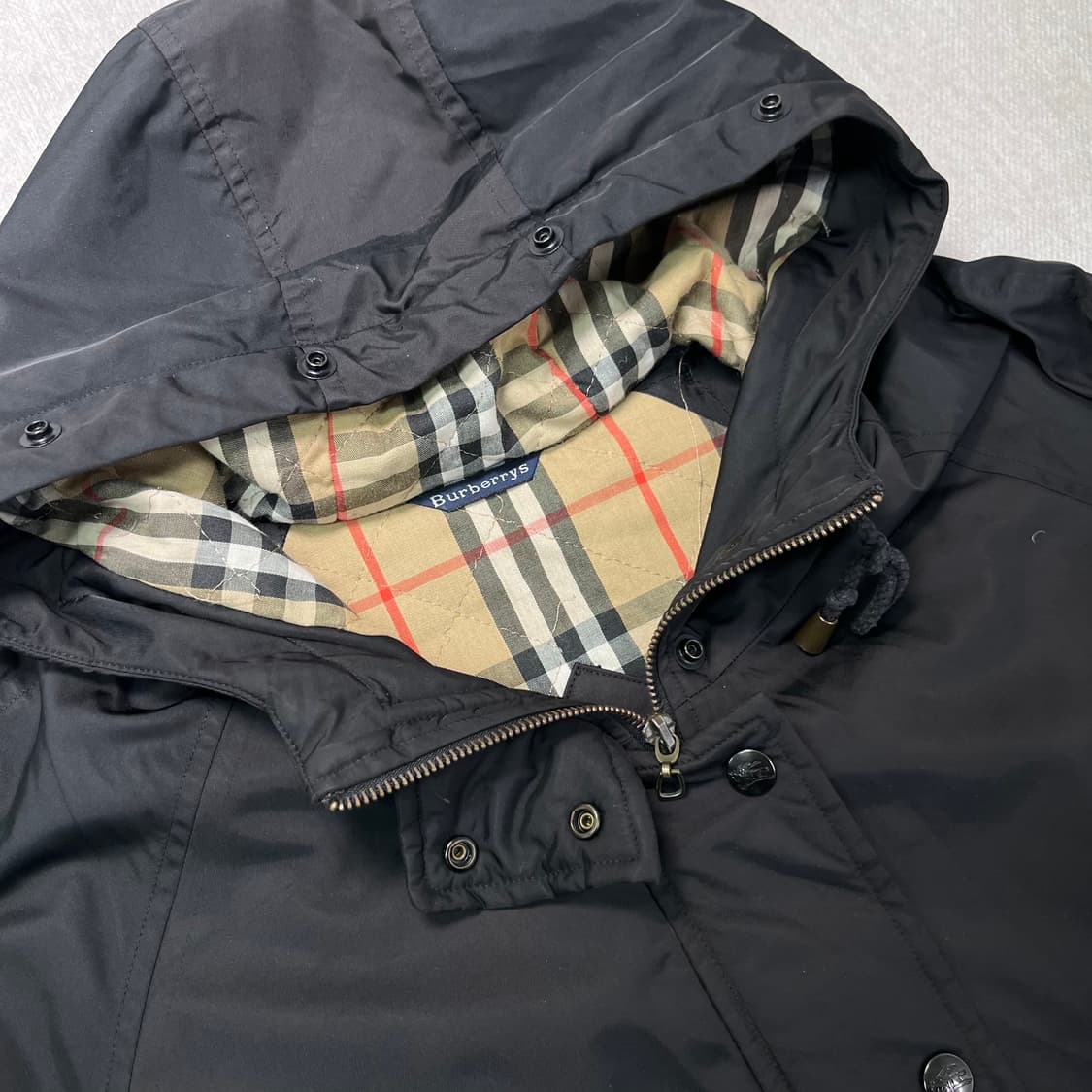 100 버버리 90s 누빔 코치 자켓 상품이미지2