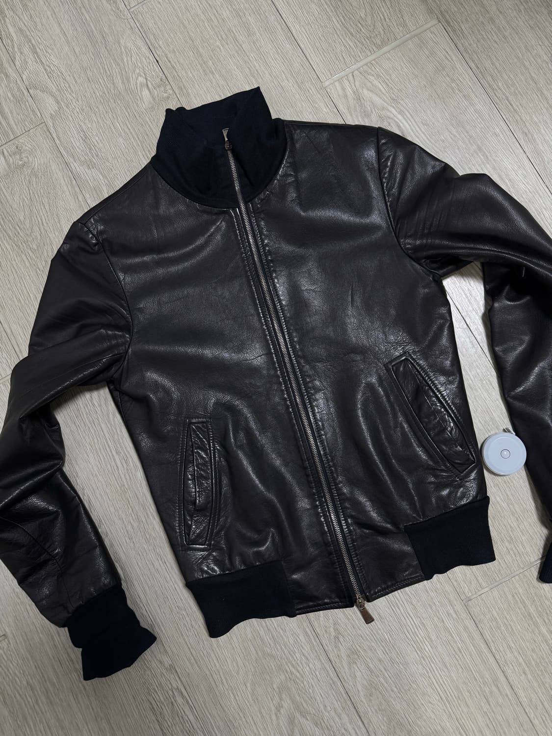 10sei0otto 레더 집업 상품이미지5