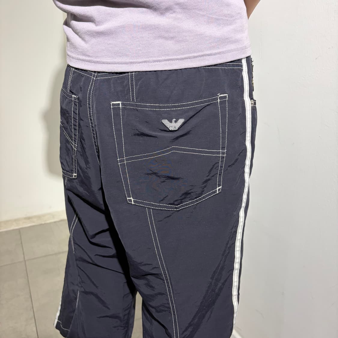 Armani Jeans 나일론 카프리 팬츠 반바지 상품이미지2