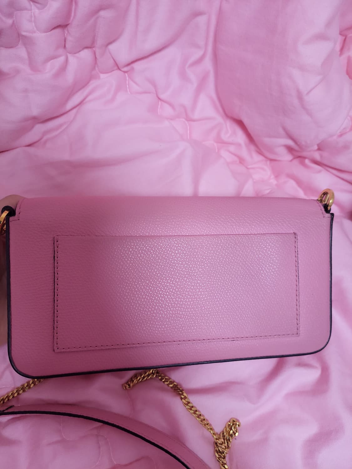 정품)급처상태좋음!발렌티노가라바니 핑크 V로고 WOC 가방 크로스클러치백 상품이미지10