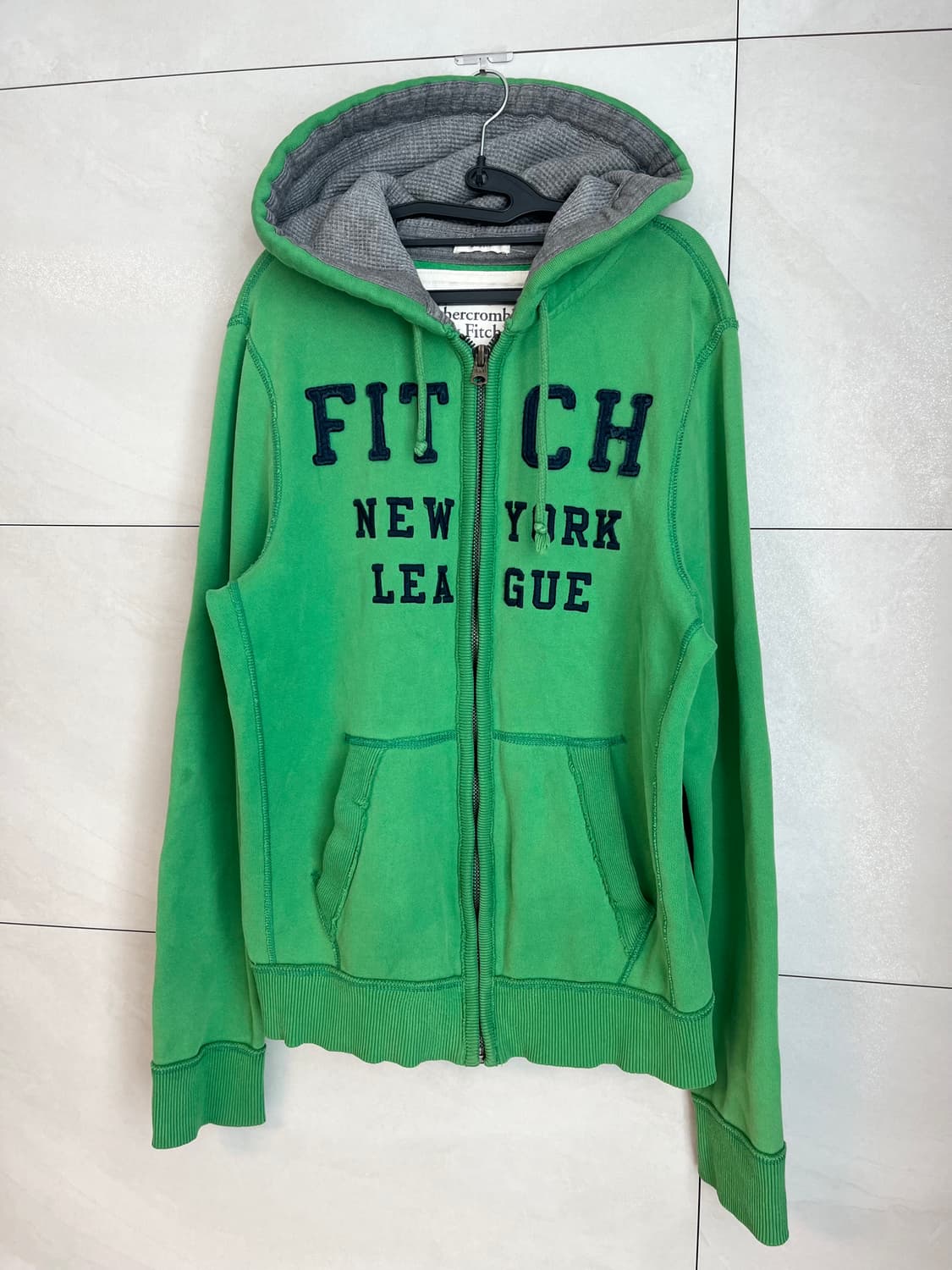민트급 아베크롬비 말차 후드집업 (XL)  상품이미지4