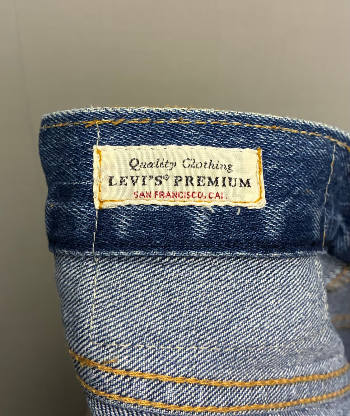 (31~32)Levis 리바이스 프리미엄 빅E 501 93 중청 데님 상품이미지9