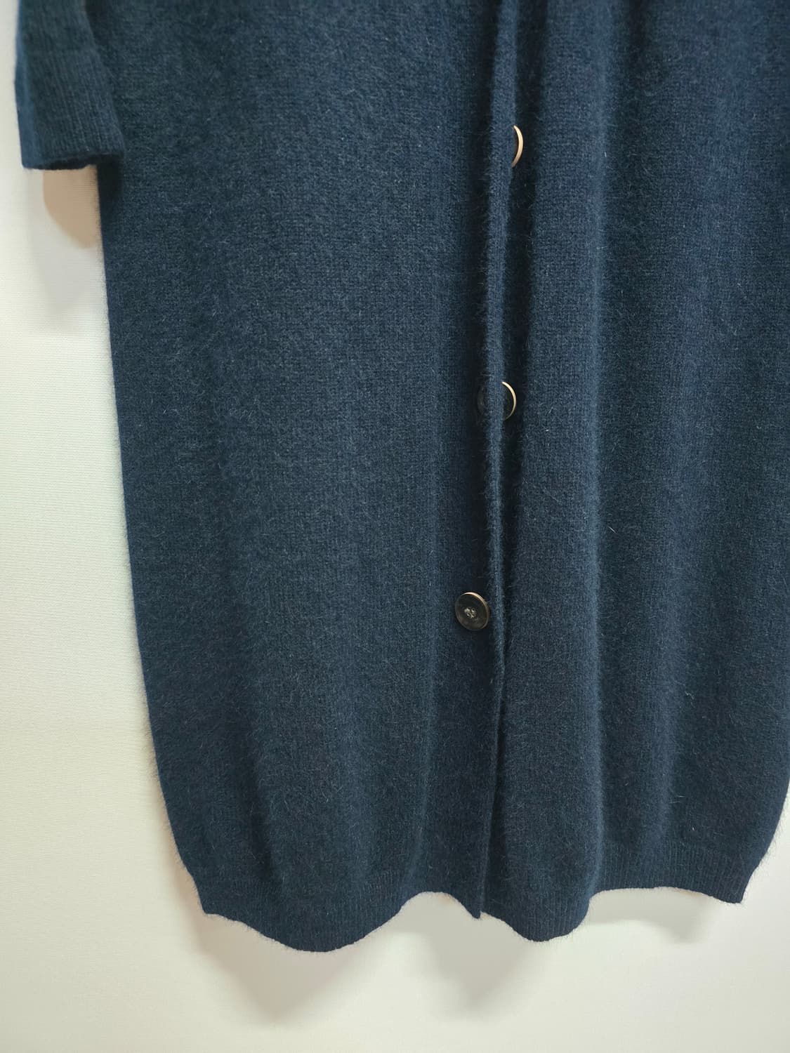 라씨엔토 네이비 롱 가디건 양모혼방 상품이미지3