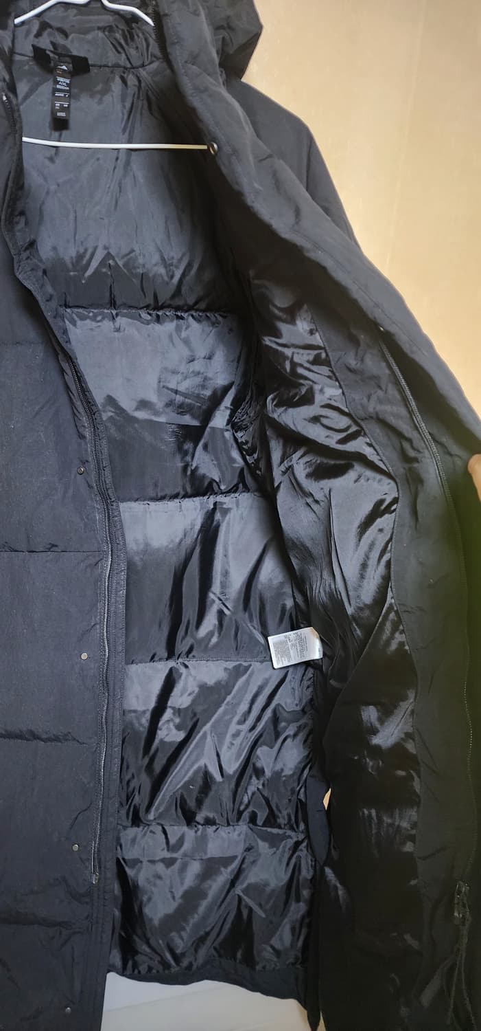 아디다스 남성 down coa 덕다운 롱패딩 블랙2xl 상태최상 상품이미지7