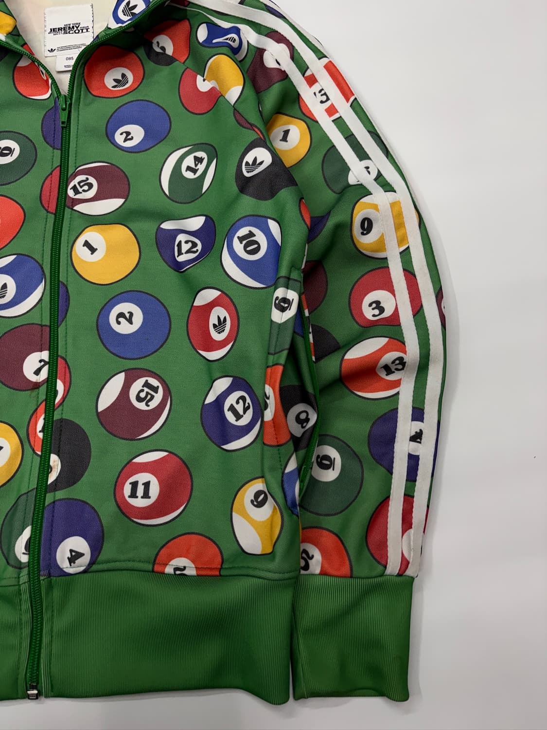 아디다스 파이어버드 x 제레미스캇 포켓볼 트랙탑 져지 자켓 Size: X 상품이미지2