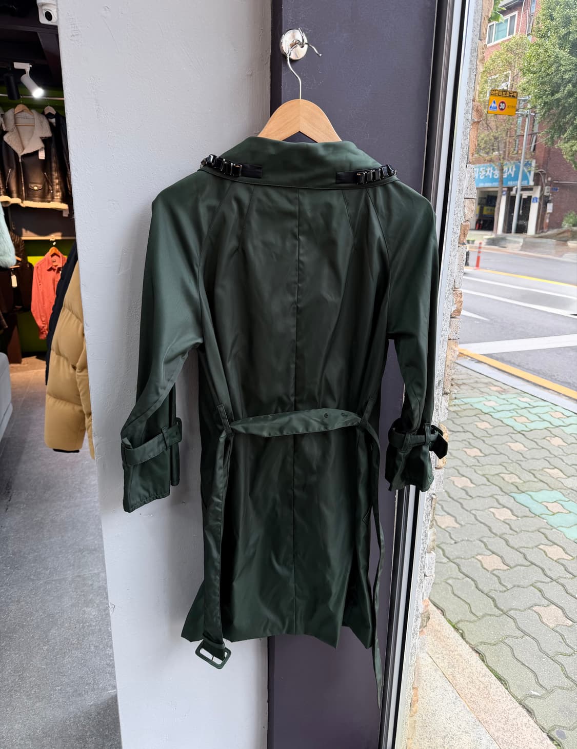 38/ 프라다 08AW 런웨이 트렌치코트 상품이미지8